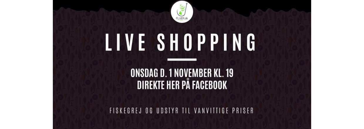 Live shopping d. 01/11 2023 kl. 19.00