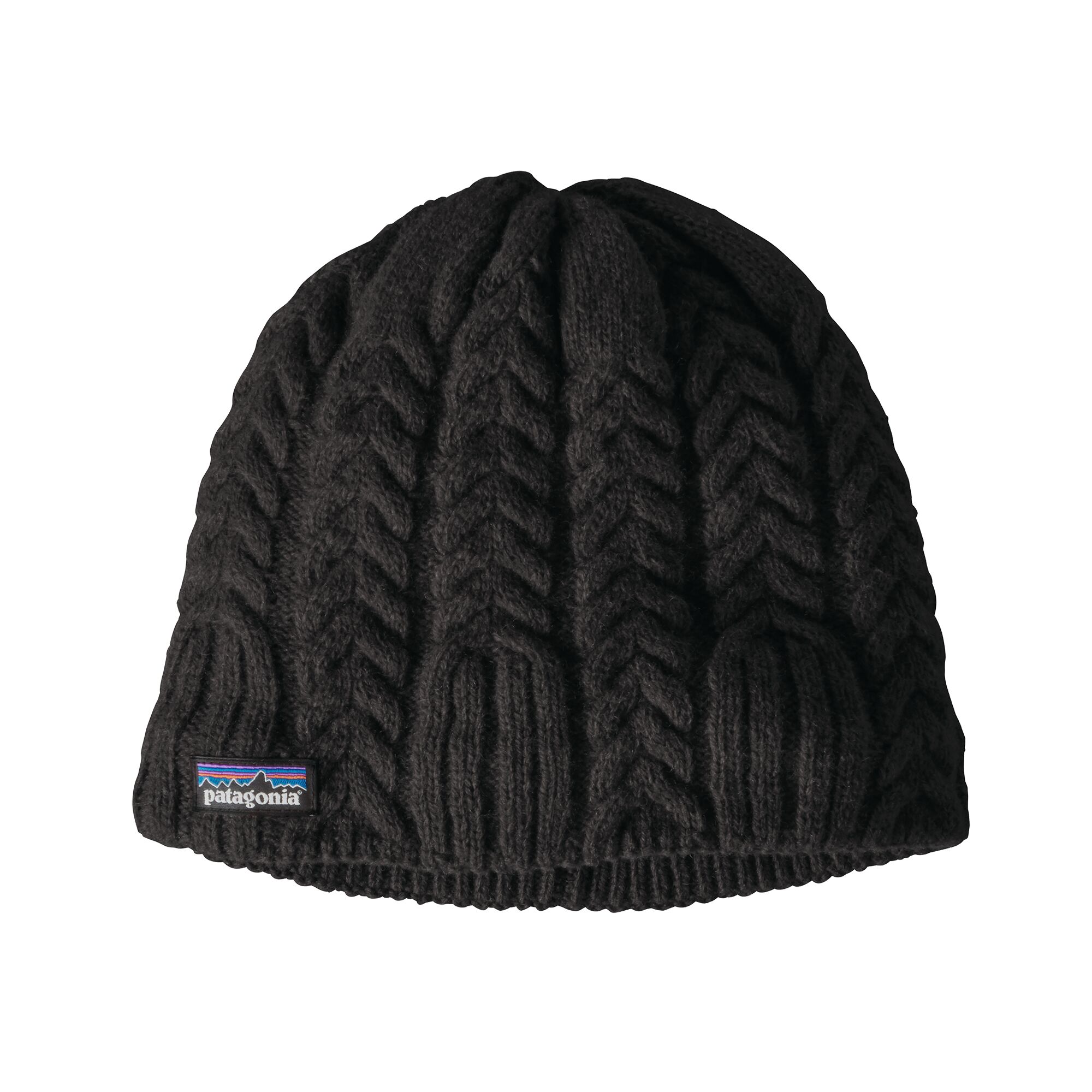Patagonia Cable Beanie Black