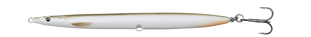 Savage Gear Sandeel Pencil 125mm 19g Kystwobler. Matt White Tobis