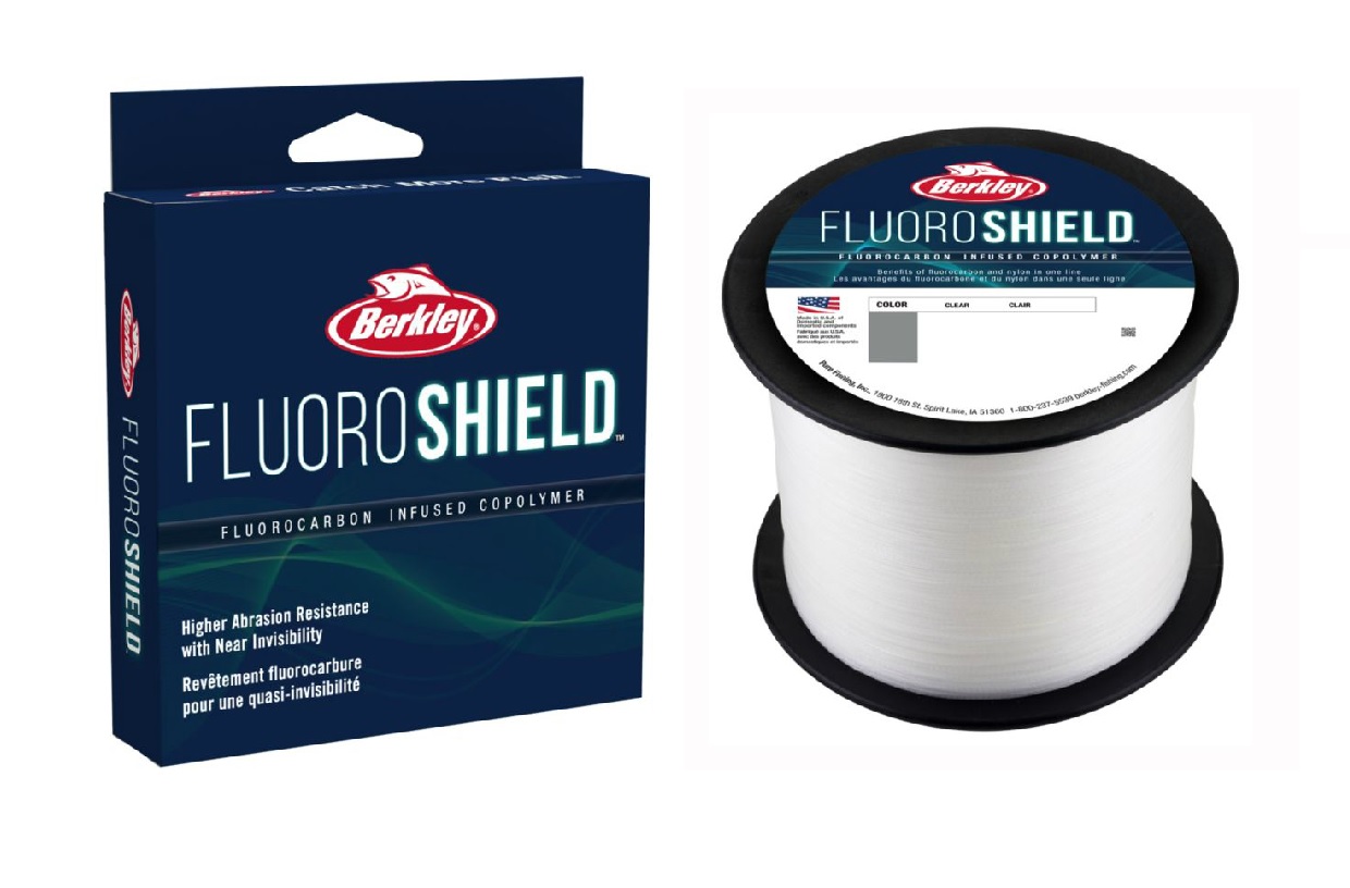 thumbnail interactive-video image 1 of Berkley FluoroShield Fluorocarbon Fishing Line - Clear 0.012in Diameter, 0.30mm 1 of 10