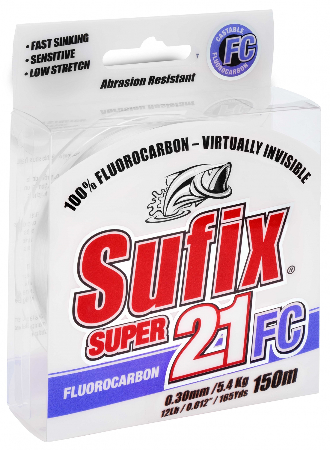 Sufix Super 21 FC Fluorocarbon - Forfangsline 
