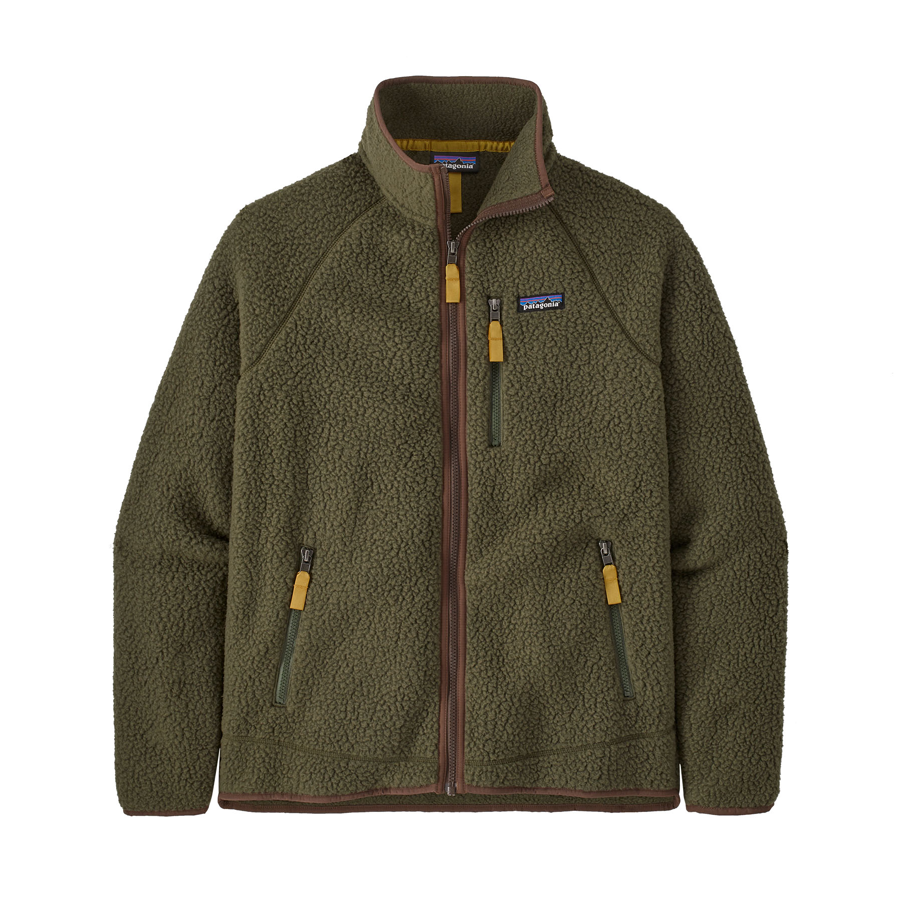 Men's Retro Pile Jacket Basin Green L Fra Patagonia