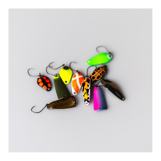 10 stk. assorteret  SV fishing UL blink