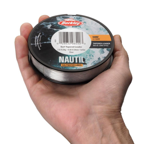Berkley Nautil Surf Tapered Mailne  og Leaders