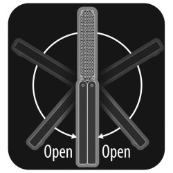  Cuda 2-Sided Marine Knife &amp; Hook Sharpener - Fine/Extra Fine