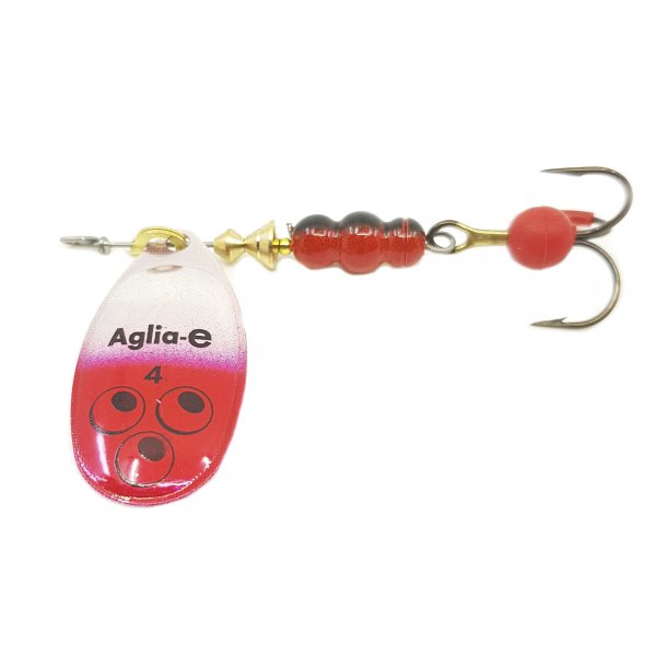 Mepps Aglia-E Brite No.4 - 9g Rouge