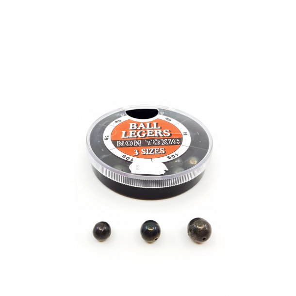 Non Toxic Ball Legers 3 Strrelser