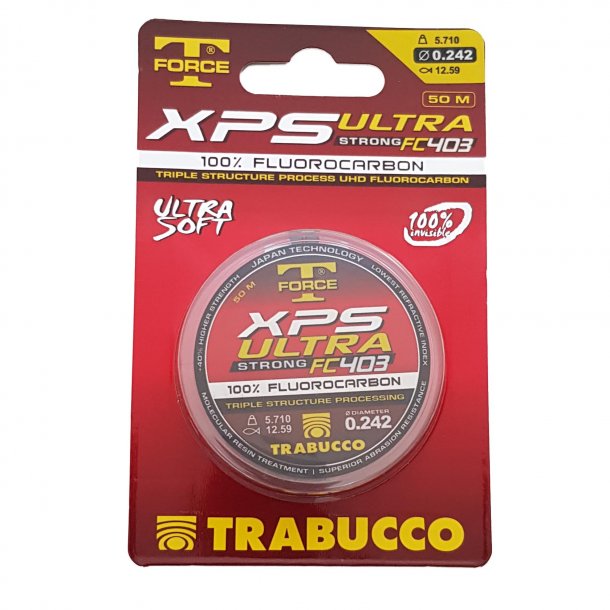 Trabucco T-Force XPS Ultra Strong Fluorocarbon 50m.