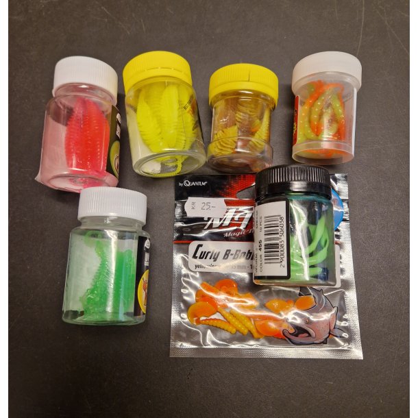 5 stk. blandet put &amp; take gummidyr