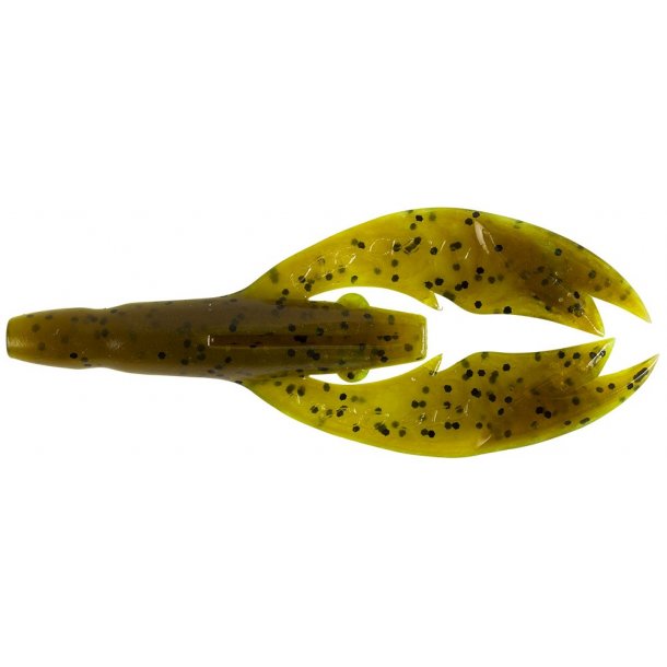 Strike Pro Pig Craw 10cm 9g Brown Chartreuse Flake