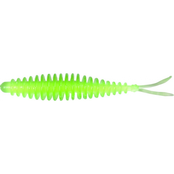 Quantum Magic Trout T-Worm V-Tail 1,5g 6,5cm 6 stk Chili/Cheese Green