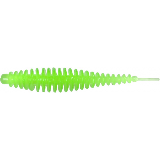 Quantum Magic Trout T-Worm I-Tail 1,5g 6,5cm 6 stk Hvidlg Green