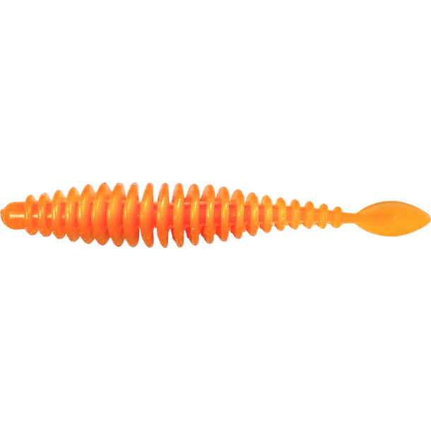 Quantum Magic Trout T-Worm P-Tail 1,5g 6,5cm 6 stk Chili/Cheese Orange