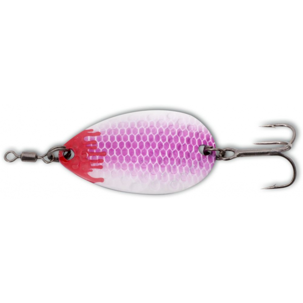 Magic Trout Bloody Big Blade Spoon 2,6g Mikro Blink Pink/White