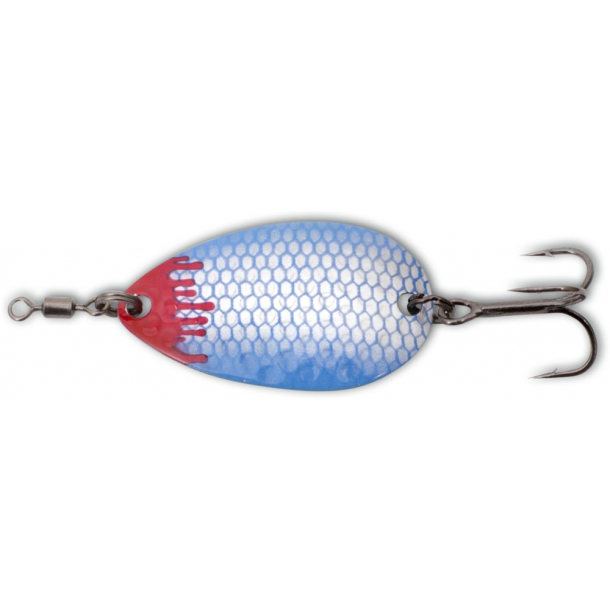 Magic Trout Bloody Big Blade Spoon 2,6g Mikro Blink Silver/Blue