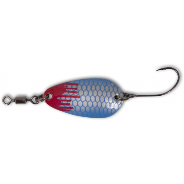 Magic Trout Bloody Loony Spoon 2g Mikro Blink Silver/Blue
