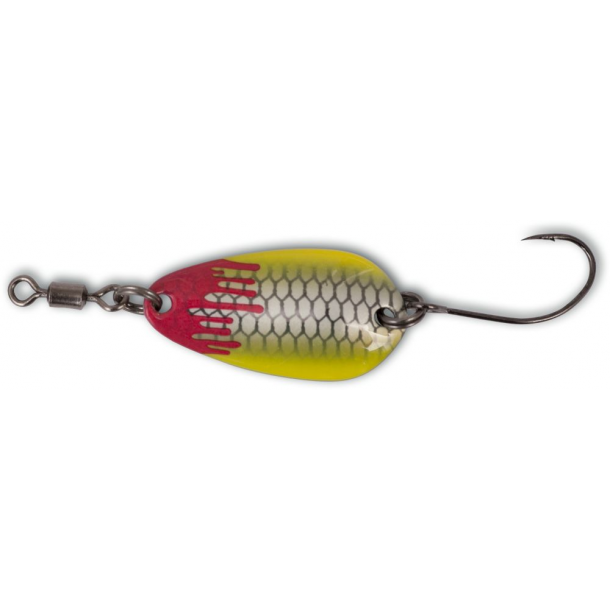 Magic Trout Bloody Loony Spoon 2g Mikro Blink Pearl/Yellow