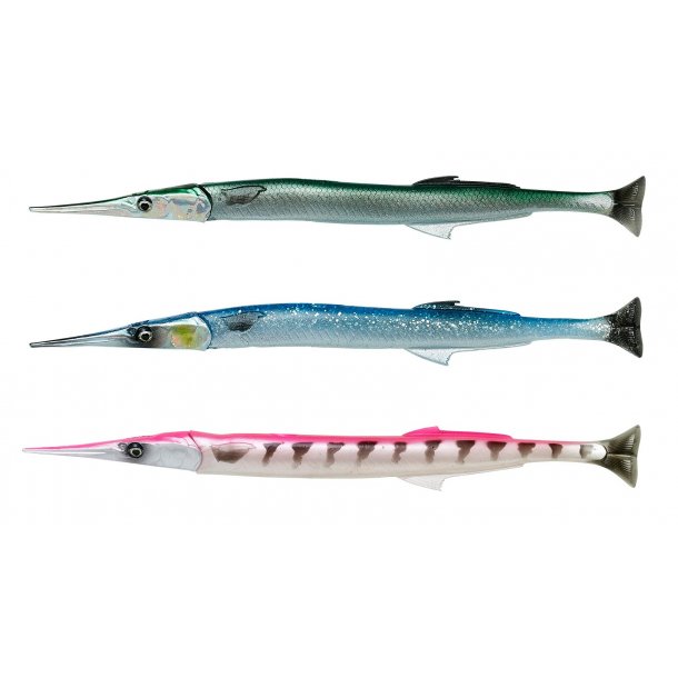 Savage Gear 3D Line Thru Needlefish Pulse Tail 2+1