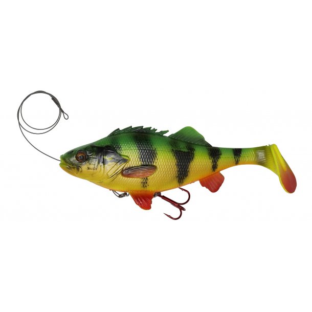 Savage Gear 4D Perch Shad Line Thru 20cm 100g Firetiger