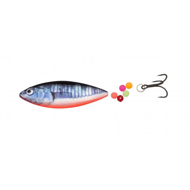 Savage Gear LT Stickleblade 42mm 6g Gennemlber Black Red
