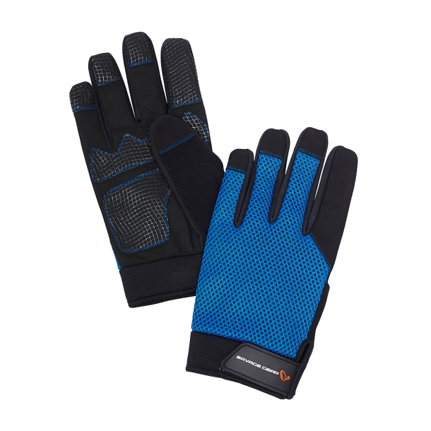 Savage Gear Aqua Mesh Glove Handske Sea Blue