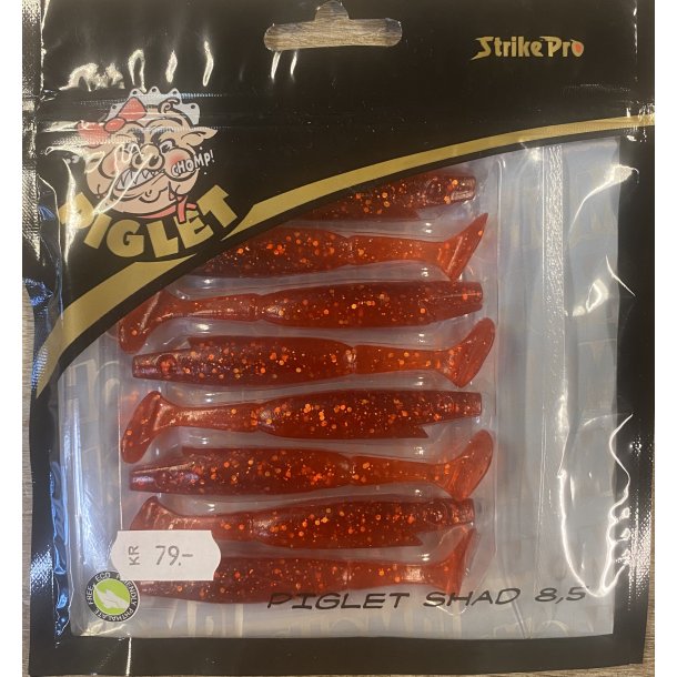 Strike pro piglet shad 8,5cm Whiskey Tango