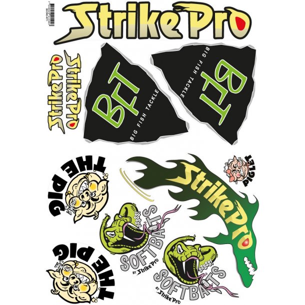 CWC Sticker Kit 1 - BFT, Strike Pro, Pig