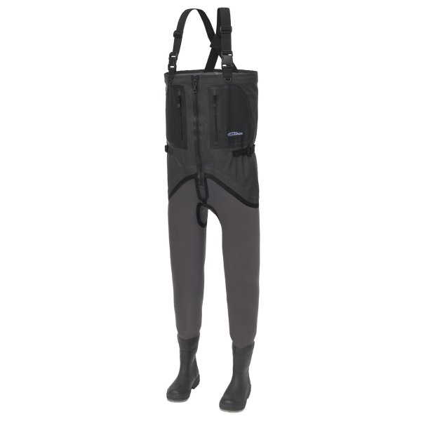 A Jensen Bering Neopren / ndbar Waders Sort/Gr