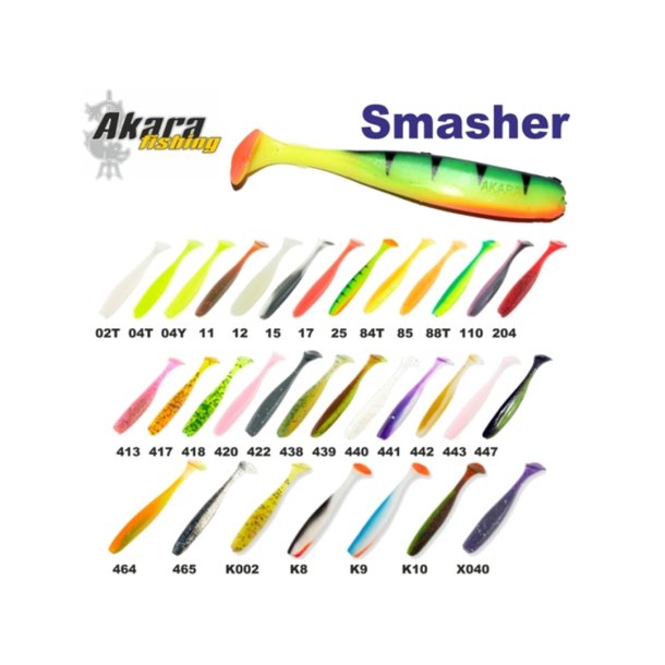 Akara Smasher 12,5cm 3 stk.