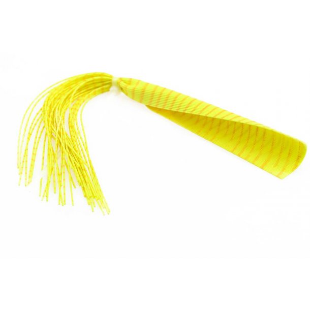 TheFlyCo Barred Round Rubber Medium Yellow/Gold