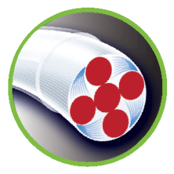 Berkley x5 Fletline 150m Crystal