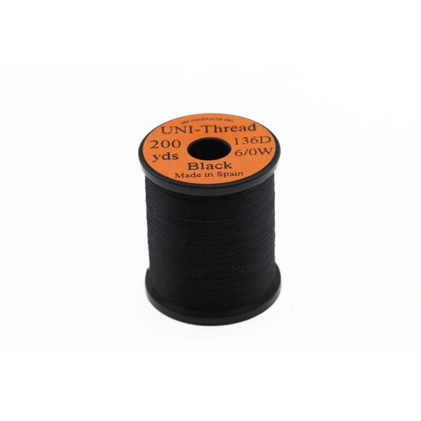 UNI Thread 8/0 200 yds Black