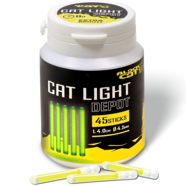 Black Cat Cat Light Depot Knklys 45stk