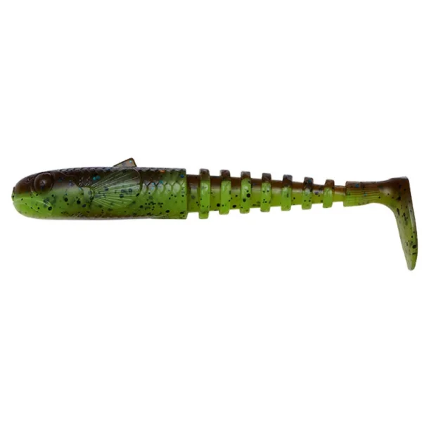 Gobster Shad 11.5cm 16g Chartreuse Pumpkin