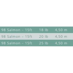 Climax 98 Salmon Leader Forfang 15ft/4,50m 2 stk