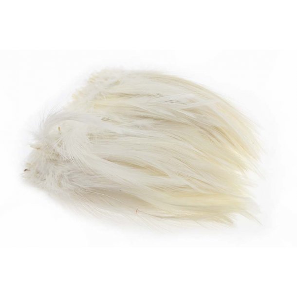 TheFlyCo Cock Hackles. White