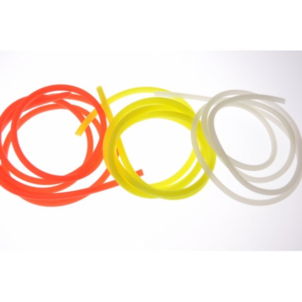 Silicone slange 3mm ( krogstyr til rrfluer )