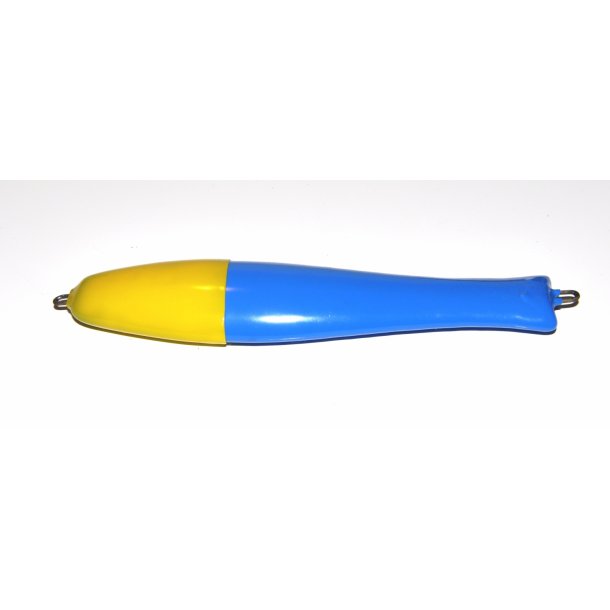 Gummi coated Pirk 100g super smart Blue/Yellow