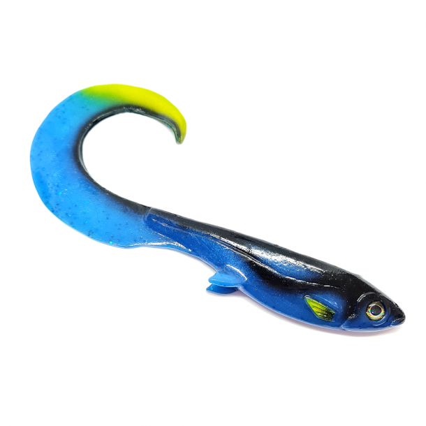 High5Lures Shad 18 Twister - Fluer.dk Custom Farver Dory