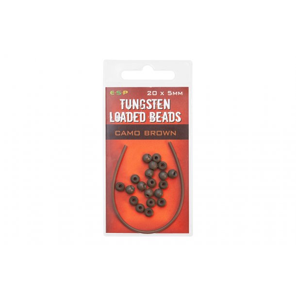 ESP Tungsten Loaded Beads Camo Brown