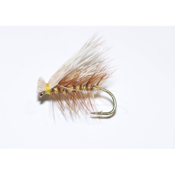 Elkhair Caddis Yellow Dryfly