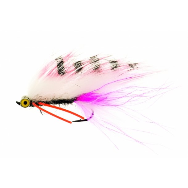 Unique Flies Zonky Pink/White #6