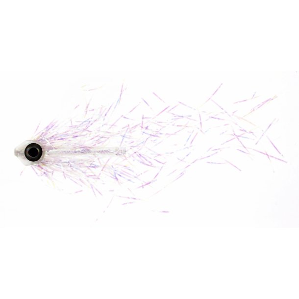 Unique Flies Mylar Pike Tube Pearl Geddeflue