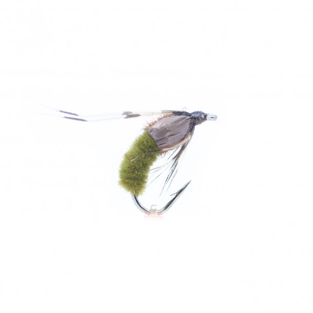 Unique Flies Rhyacophila Pupa Green #12