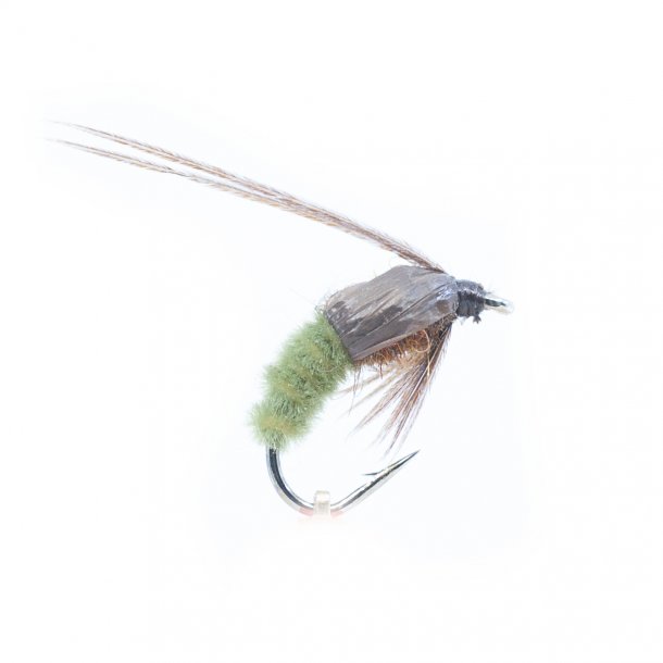 Unique Flies Pupa Dark Olive #12