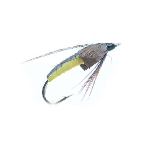Unique Flies Limnephilus Pupa Yellow #10