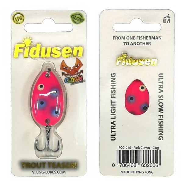 Fidusen Mikro Blink 2,8g - Clown Collection Pink Clown