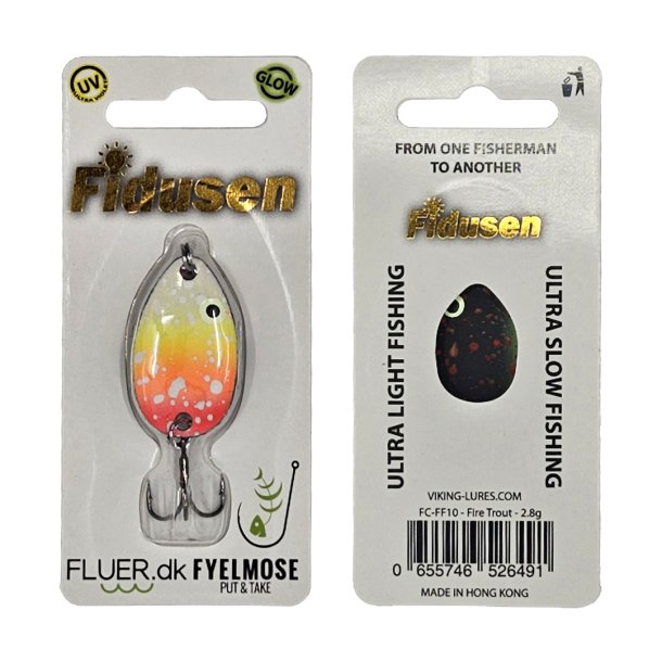 Fidusen Fluer.dk Custom Farver 2,8g Fire Trout