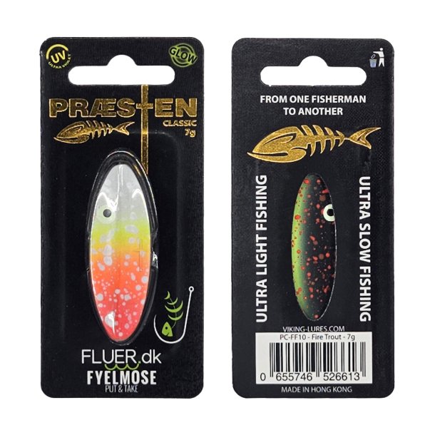 Prsten Classic Fluer.dk Custom Farver 7g Fire Trout