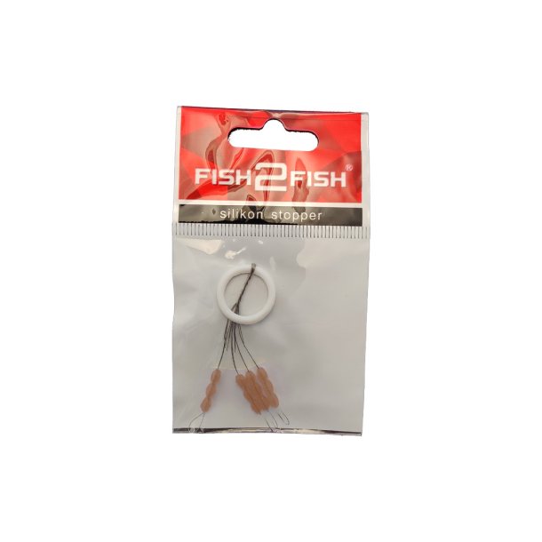 Fish2Fish Gummistop 12 stk. Natural
